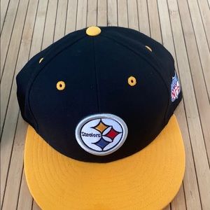 THROWBACK MITCHELL & NESS STEELERS HAT